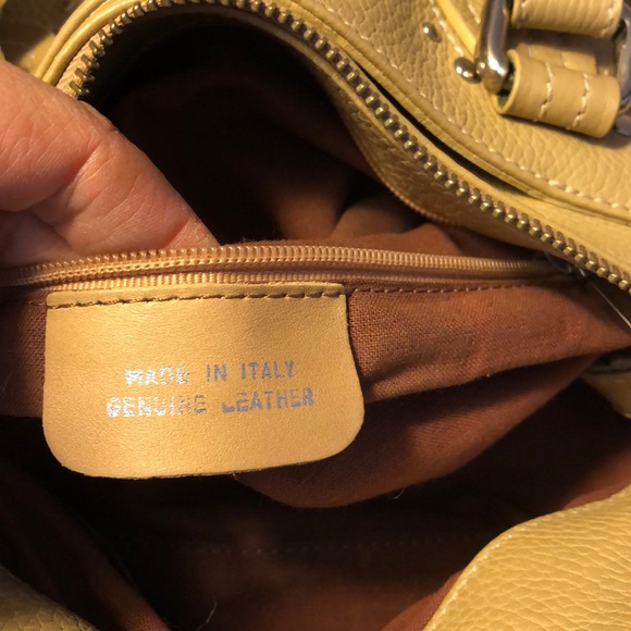 Beige nude leather bag - Picture 6 of 7